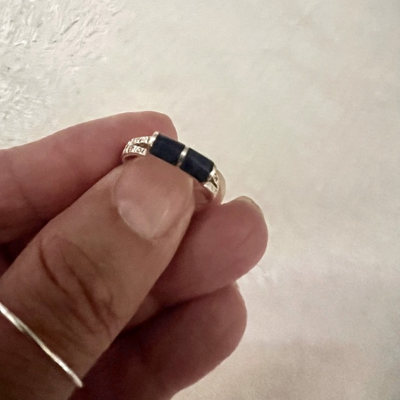Sterling Silver Blue Lapis Ring - Picture 7 of 10